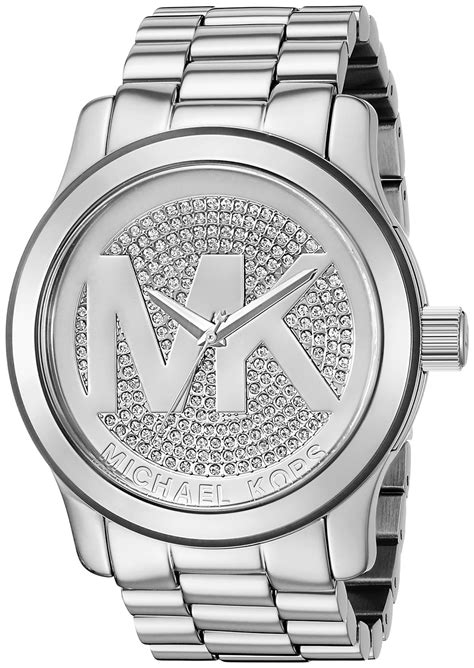 michael kors silver women's watches|michael kors watch silver price.